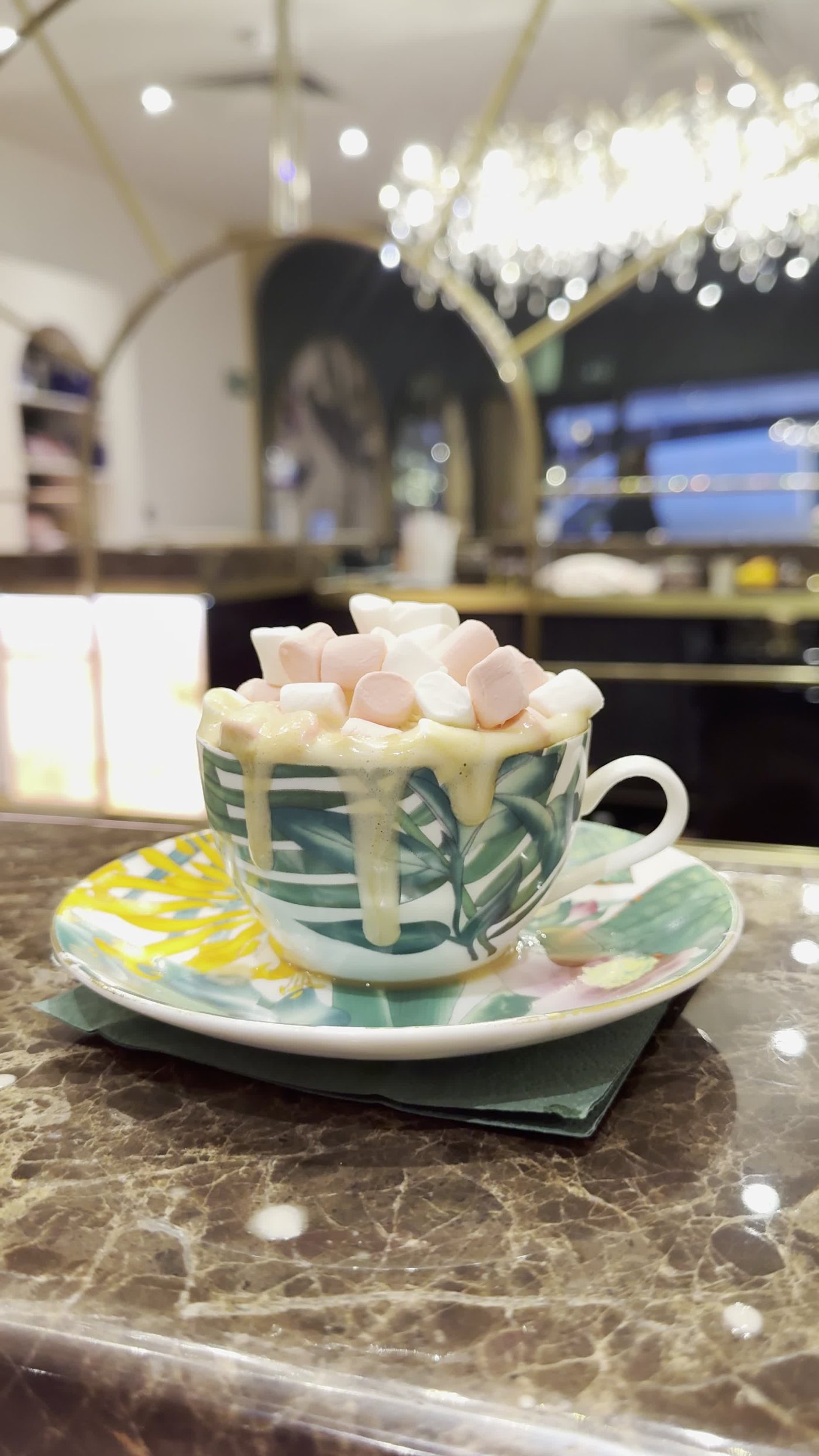 The Waldor Clinic welcome drink served to every guest at the Great Portland Street clinic in London